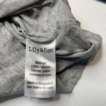 Load image into Gallery viewer, Boys Lily &amp; Dan, grey &amp; black long sleeve top, GUC, size 3,  