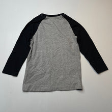 Load image into Gallery viewer, Boys Lily &amp; Dan, grey &amp; black long sleeve top, GUC, size 3,  