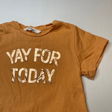 Load image into Gallery viewer, Girls H&amp;M, orange cotton peplum top, EUC, size 2,  