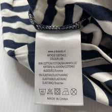 Load image into Gallery viewer, Girls SALTY DOG COUTURE, striped stretchy long sleeve top, EUC, size 2,  