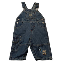 Load image into Gallery viewer, Boys Carters, lightweight denim overalls / dungarees, GUC, size 6 months,  