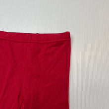 Load image into Gallery viewer, Girls Modern Baby, red cotton leggings / bottoms, GUC, size 00,  