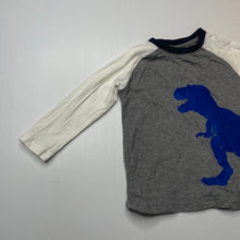 Load image into Gallery viewer, Boys Cotton On, cotton long sleeve top, flocked dinosaur, EUC, size 2,  
