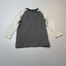 Load image into Gallery viewer, Boys Cotton On, cotton long sleeve top, flocked dinosaur, EUC, size 2,  
