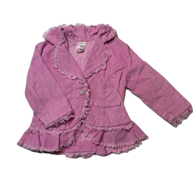 Girls Target, pink corduroy cotton jacket, GUC, size 1,  