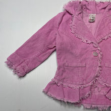 Load image into Gallery viewer, Girls Target, pink corduroy cotton jacket, GUC, size 1,  