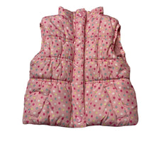 Load image into Gallery viewer, Girls Sprout, cotton lined puffer vest / sleeveless jacket, FUC, size 1,  