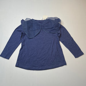 Girls H&T, long sleeve t-shirt / top, fairy wings, NEW, size 3,  