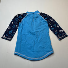 Load image into Gallery viewer, Boys Cancer Council, UPF 50+ rashie / swim top, NEW, size 1,  
