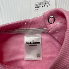 Load image into Gallery viewer, Girls Target, pink cotton lightweight sweater, cat, NEW, size 2,  