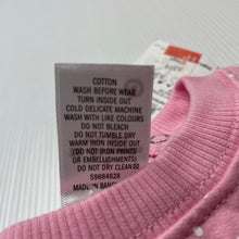Load image into Gallery viewer, Girls Target, pink cotton lightweight sweater, cat, NEW, size 2,  