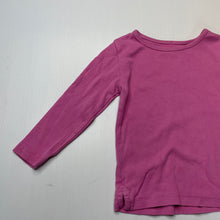 Load image into Gallery viewer, Girls Cotton On, pink cotton long sleeve top, GUC, size 2,  