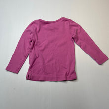 Load image into Gallery viewer, Girls Cotton On, pink cotton long sleeve top, GUC, size 2,  