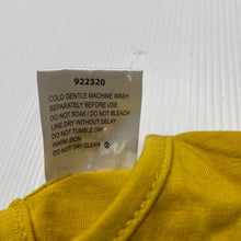 Load image into Gallery viewer, Girls Baby Berry, lace trim yellow cotton top, EUC, size 000,  