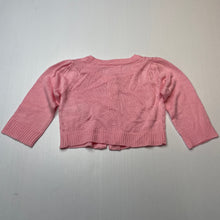 Load image into Gallery viewer, Girls Charlie &amp; Me, lightweight knit cardigan, EUC, size 00,  