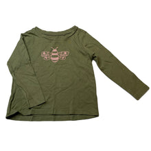 Load image into Gallery viewer, Girls Anko, green cotton long sleeve top, EUC, size 2,  