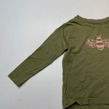 Load image into Gallery viewer, Girls Anko, green cotton long sleeve top, EUC, size 2,  