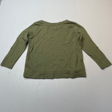 Load image into Gallery viewer, Girls Anko, green cotton long sleeve top, EUC, size 2,  