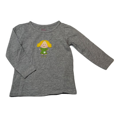 Girls H&T, stretchy long sleeve t-shirt / top, GUC, size 2,  