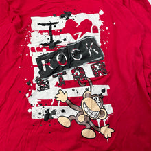 Load image into Gallery viewer, Girls Junior Zone, red cotton long sleeve top, EUC, size 14,  