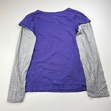 Load image into Gallery viewer, Girls Junior Zone, cotton long sleeve top, GUC, size 14,  