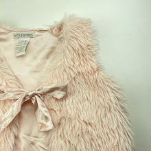 Load image into Gallery viewer, Girls Stix n Stones, pink faux fur vest, GUC, size 5,  