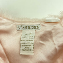 Load image into Gallery viewer, Girls Stix n Stones, pink faux fur vest, GUC, size 5,  