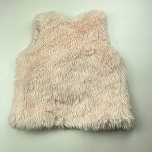 Load image into Gallery viewer, Girls Stix n Stones, pink faux fur vest, GUC, size 5,  