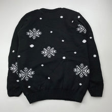 Load image into Gallery viewer, Girls Christmas, knitted sweater / jumper, EUC, size 11-12,  