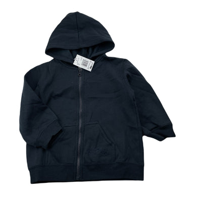 Girls Now, navy fleece lined zip hoodie sweater, NEW, size 2,  