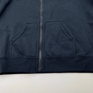 Girls Now, navy fleece lined zip hoodie sweater, NEW, size 2,  