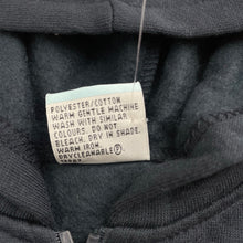 Load image into Gallery viewer, Girls Now, navy fleece lined zip hoodie sweater, NEW, size 2,  