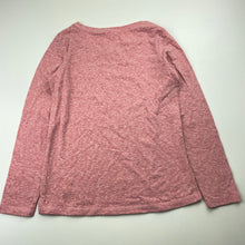 Load image into Gallery viewer, Girls Miss Understood, pink marle long sleeve t-shirt / top, GUC, size 7,  