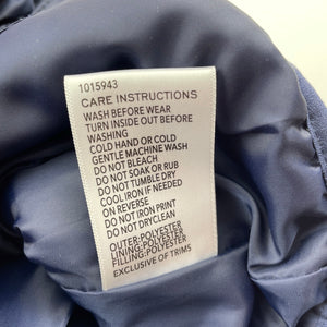Girls B Collection, navy puffer vest / sleeveless jacket, EUC, size 5,  