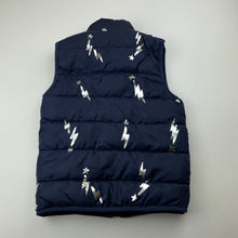 Load image into Gallery viewer, Girls B Collection, navy puffer vest / sleeveless jacket, EUC, size 5,  