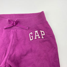 Load image into Gallery viewer, Girls GAP, fleece lined cropped track pants, elasticated, Inside leg: 41cm, GUC, size 8-9,  