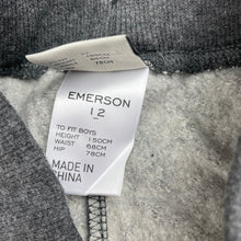 Load image into Gallery viewer, Boys Emerson, fleece lined track pants, elasticated, Inside leg: 66cm, EUC, size 12,  