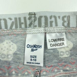 Girls Osh Kosh, pyjama pants / bottoms, owls, EUC, size 9-10,  