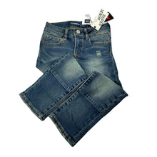 Load image into Gallery viewer, Boys GAP, stretchy distressed denim jeans, adjustable, Inside leg: 40cm, NEW, size 4,  