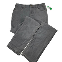 Load image into Gallery viewer, Girls Emerson, grey stretch denim pants, adjustable, Inside leg: 71.5cm, NEW, size 14,  