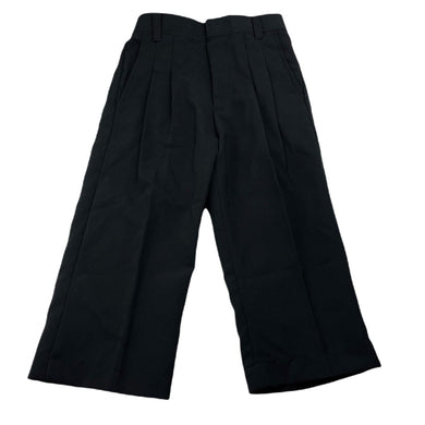 Boys black, formal / suit pants, elasticated, Inside leg: 33.5cm, EUC, size 3,  