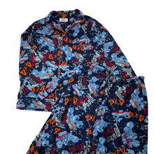 Load image into Gallery viewer, Boys OFF THE WALL, flannel cotton winter pyjamas, GUC, size 6,  