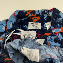Load image into Gallery viewer, Boys OFF THE WALL, flannel cotton winter pyjamas, GUC, size 6,  