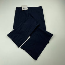 Load image into Gallery viewer, Girls B Collection, navy school jazz pants, Inside leg: 55cm, NEW, size 6,  