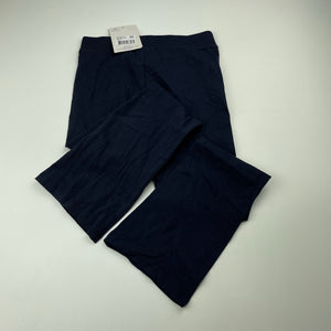 Girls B Collection, navy school jazz pants, Inside leg: 55cm, NEW, size 6,  