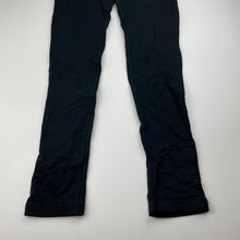Load image into Gallery viewer, Girls Emerson, black stretchy pants, elasticated, Inside leg: 65.5cm, NEW, size 12,  