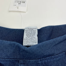 Load image into Gallery viewer, Girls Target, blue stretch denim leggins / jeggings, elasticated, Inside leg: 66cm, NEW, size 14,  
