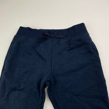 Load image into Gallery viewer, Girls Kids &amp; Co, navy fleece lined track pants, Inside leg: 31.5cm, GUC, size 2,  