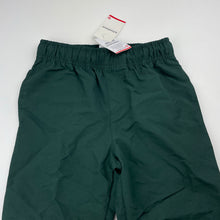 Load image into Gallery viewer, unisex Target, green microfibre school pants, elasticated, Inside leg: 40cm, NEW, size 3-4,  