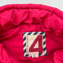 Load image into Gallery viewer, Girls Cotton On, floral trim puffer vest / jacket, EUC, size 4,  